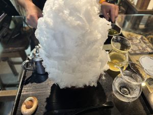 阿左美冷蔵のかき氷